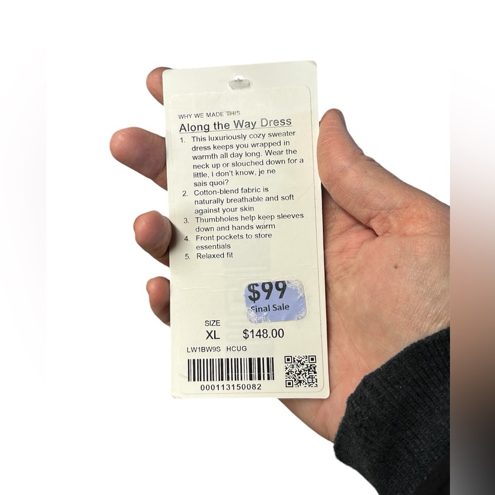 Lululemon • NWT “Along The Way” Dress • size XXL - Picture 3 of 4